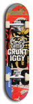 Grunt Iggy #16: Limited Edition, Blue Logo Skateboard Deck
