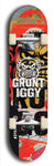 Grunt Iggy #16: Limited Edition, Black Logo Skateboard Deck