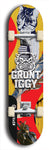 Grunt Iggy #18: Limited Edition, Black Logo Skateboard Deck