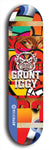 Grunt Iggy #19: Limited Edition, Blue Logo Skateboard Deck
