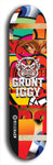 Grunt Iggy #19: Limited Edition, Black Logo Skateboard Deck