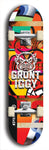 Grunt Iggy #19: Limited Edition, Black Logo Skateboard Deck