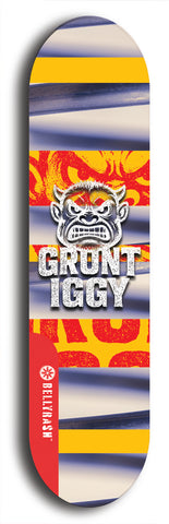 Grunt Iggy #20: Limited Edition, Red Logo Skateboard Deck