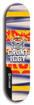 Grunt Iggy #20: Limited Edition, Black Logo Skateboard Deck