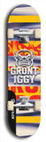 Grunt Iggy #20: Limited Edition, Black Logo Skateboard Deck
