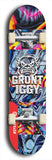 Grunt Iggy #21: Limited Edition, Red Logo Skateboard Deck