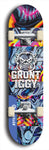 Grunt Iggy #21: Limited Edition, Blue Logo Skateboard Deck