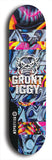 Grunt Iggy #21: Limited Edition, Black Logo Skateboard Deck