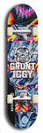Grunt Iggy #21: Limited Edition, Black Logo Skateboard Deck