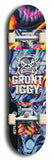 Grunt Iggy #21: Limited Edition, Black Logo Skateboard Deck