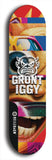 Grunt Iggy #23: Limited Edition, Black Logo Skateboard Deck