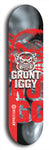 Grunt Iggy #24: Limited Edition, Red Logo Skateboard Deck