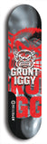 Grunt Iggy #24: Limited Edition, Black Logo Skateboard Deck