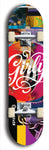 Girly #1: Limited Edition, Black Logo Skateboard Deck