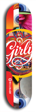 Girly #2: Limited Edition, Red Logo Skateboard Deck
