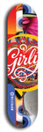 Girly #2: Limited Edition, Blue Logo Skateboard Deck