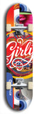 Girly #2: Limited Edition, Blue Logo Skateboard Deck