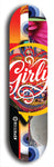 Girly #2: Limited Edition, Black Logo Skateboard Deck