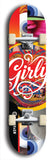 Girly #2: Limited Edition, Black Logo Skateboard Deck