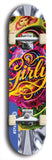 Girly #3: Limited Edition, Blue Logo Skateboard Deck