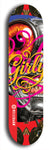 Girly #4: Limited Edition, Red Logo Skateboard Deck