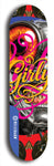 Girly #4: Limited Edition, Blue Logo Skateboard Deck