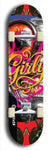 Girly #4: Limited Edition, Black Logo Skateboard Deck
