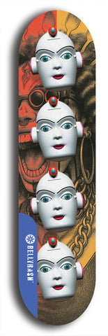 Butchys #3: Limited Edition, Blue Logo Skateboard Deck
