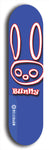 Bunny #1: Blue Logo Skateboard Deck