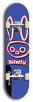 Bunny #1: Black Logo Skateboard Deck