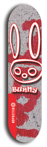 Bunny #10: Red Logo Skateboard Deck