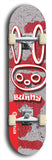 Bunny #10: Red Logo Skateboard Deck