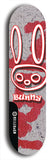 Bunny #10: Black Logo Skateboard Deck
