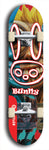 Bunny #2: Red Logo Skateboard Deck