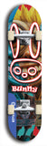 Bunny #2: Blue Logo Skateboard Deck