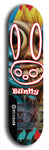 Bunny #2: Black Logo Skateboard Deck