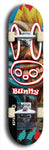Bunny #2: Black Logo Skateboard Deck