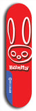 Bunny #3: Blue Logo Skateboard Deck