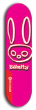 Bunny #4: Red Logo Skateboard Deck