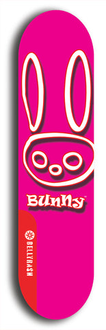 Bunny #4: Red Logo Skateboard Deck