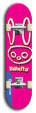 Bunny #4: Blue Logo Skateboard Deck