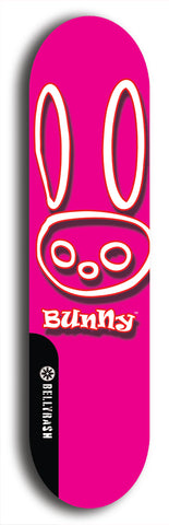 Bunny #4: Black Logo Skateboard Deck