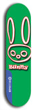 Bunny #5: Blue Logo Skateboard Deck