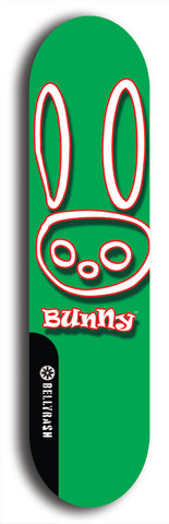 Bunny #5: Black Logo Skateboard Deck