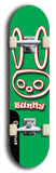 Bunny #5: Black Logo Skateboard Deck