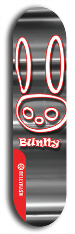 Bunny #6: Red Logo Skateboard Deck