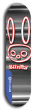 Bunny #6: Blue Logo Skateboard Deck