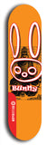 Bunny #7: Red Logo Skateboard Deck