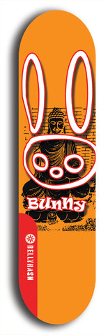 Bunny #7: Red Logo Skateboard Deck