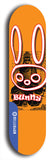 Bunny #7: Blue Logo Skateboard Deck